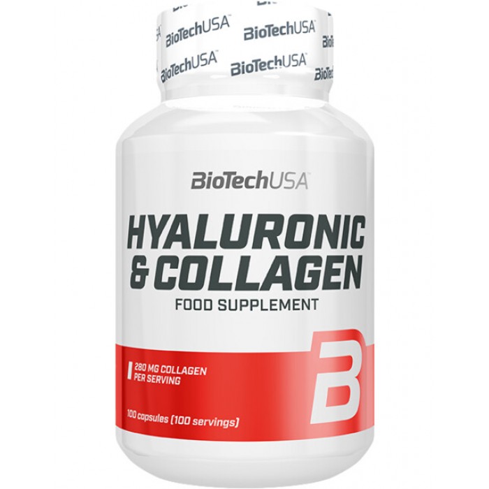 BioTech - Hyaluronic & Collagen / 100 caps